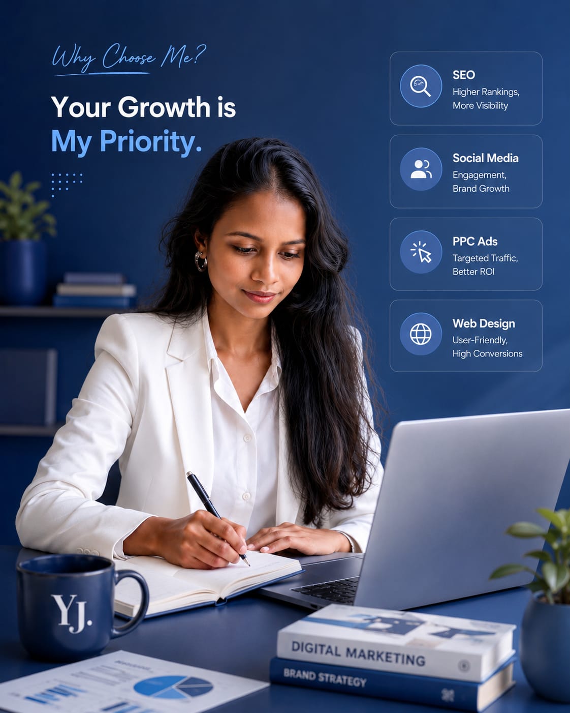Yogta jain - Best digital marketer in Chennai